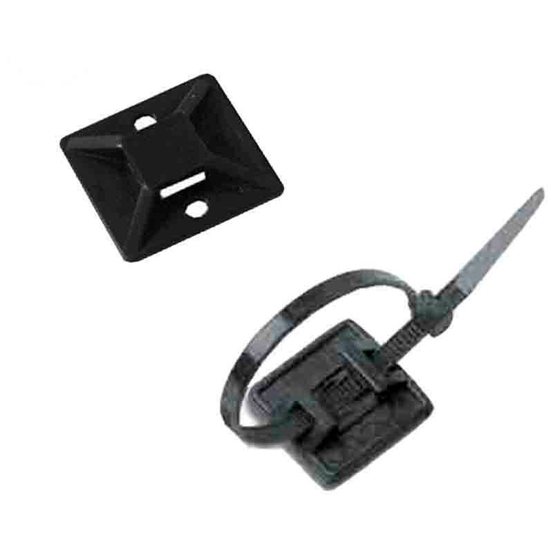 

Soporte adhesivo para brida neg. (25 uni.) por blister - EDM