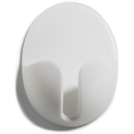 SOPORTE ADHESIVO PARA ENCHUFE BLANCO