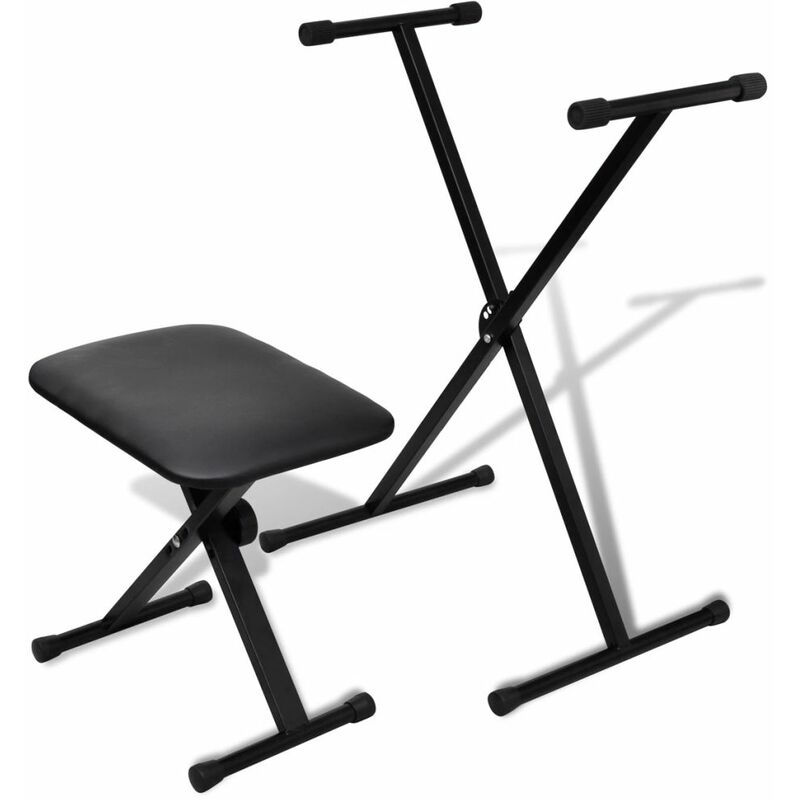 

BHD - Soporte ajustable para teclado y taburete