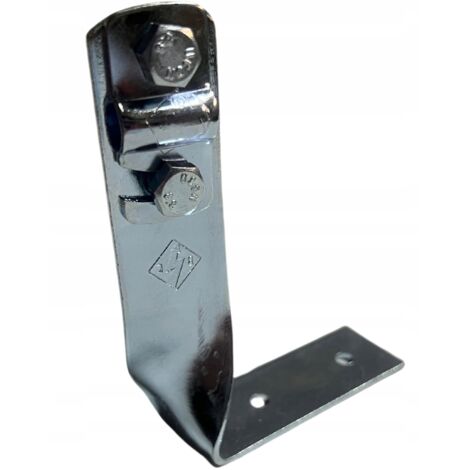 Soporte angular para protección contra rayos para techos, H-70 mm. ZS trenzado.