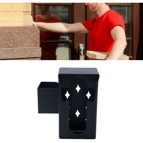 Soporte antirrobo para disparador de vídeo, fácil instalación, no requiere perforación, metal ABS, para apartamentos, habitaciones y propiedades de alquiler.