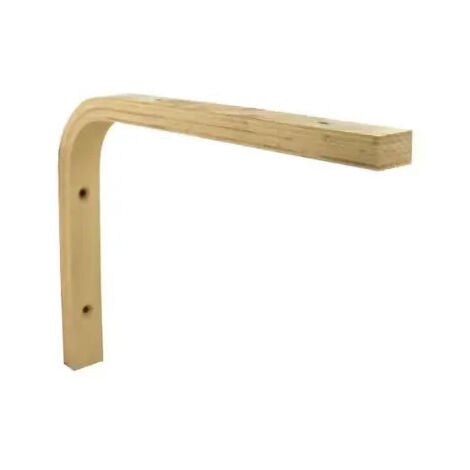 CIME Soporte atornillable de madera laminada encolada H.150xA.200mm.