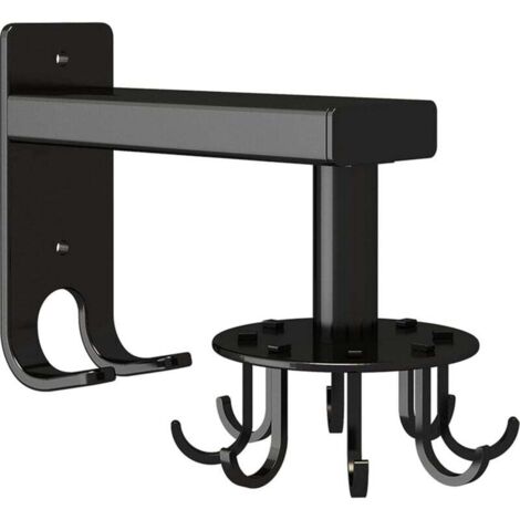 Soporte autoadhesivo para utensilios de cocina – Gancho – Giratorio 360 grados – No requiere taladro – Albornoz – Cocina – Baño