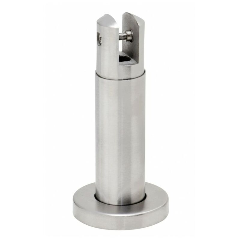 

Eurolaton - Soporte baÑo pie 107/180mm acero inox aisi 304 inox sat. 579