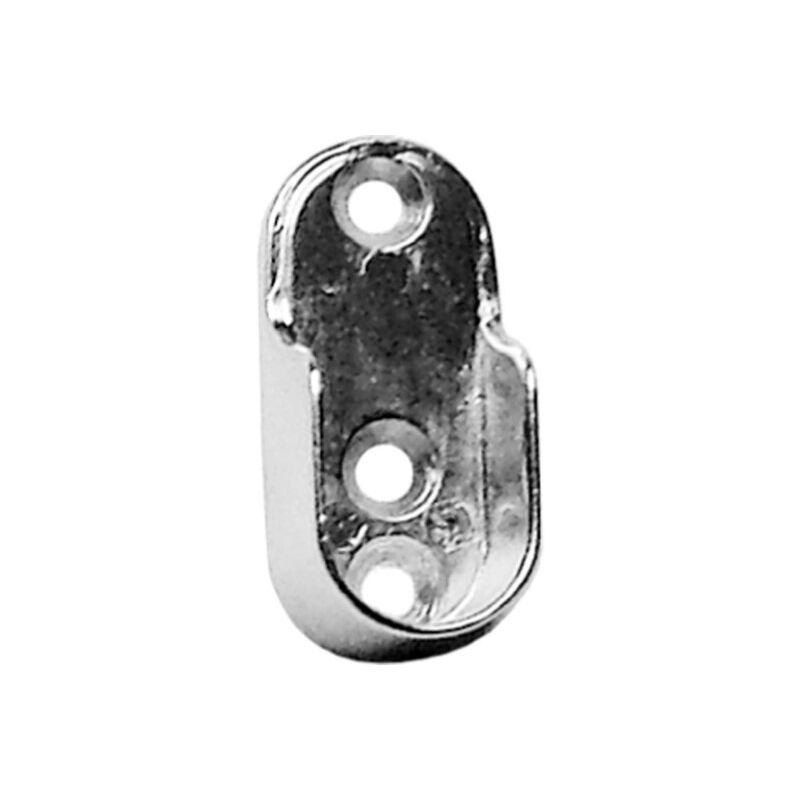 

Soporte Barra Armario Lateral 15Mm Oval Zamak Pla - Micel