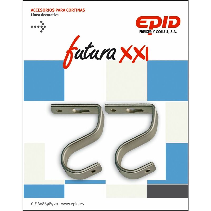 

Soporte Barra Cort 19mm Techo Met Niq Futura 21 2143026 - Epid