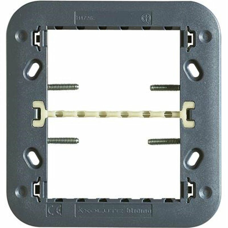 

Soporte bastidor con tornillos Bticino Axolute 3+3 modulos H4726