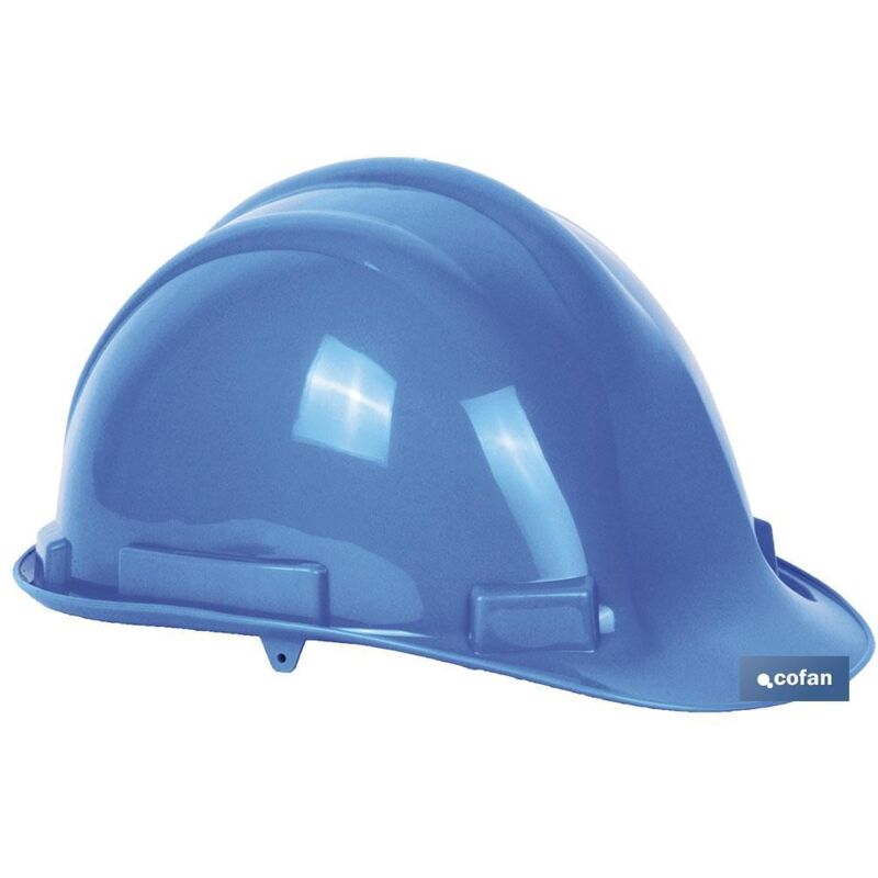 

Casco ingeniero azul cregulador