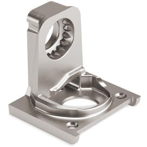 soporte cazoleta pk2 pro. zamak y plástico. unión para estantes. bloqueo excéntrico - italiana ferramenta espesor 25
