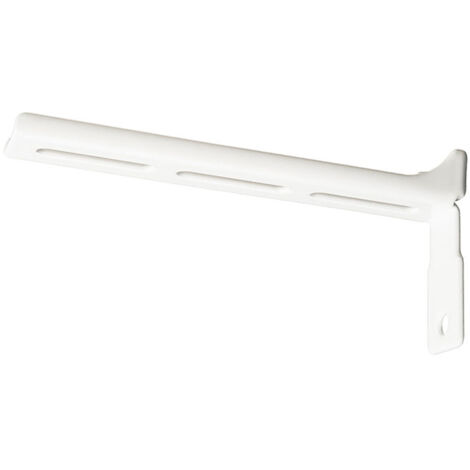 Soporte central doble para riel reforzado blanco (1 unidad) Cintacor - Storplanet