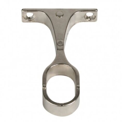 SOPORTE CENTRAL OVAL. LATONADO 30X15 MM. - EHLIS