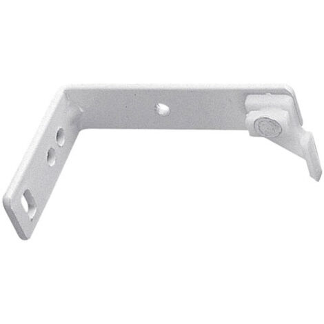 Soporte Central Para Riel P950 Blanco  6 cm.
