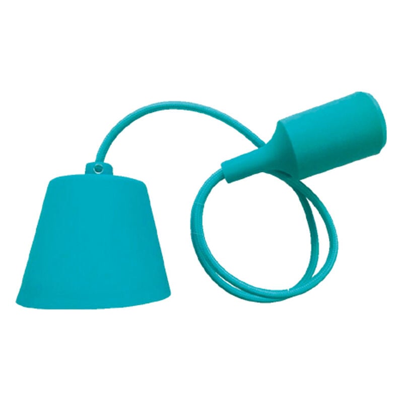 

Colgante E27 max.60W serie silicona verde