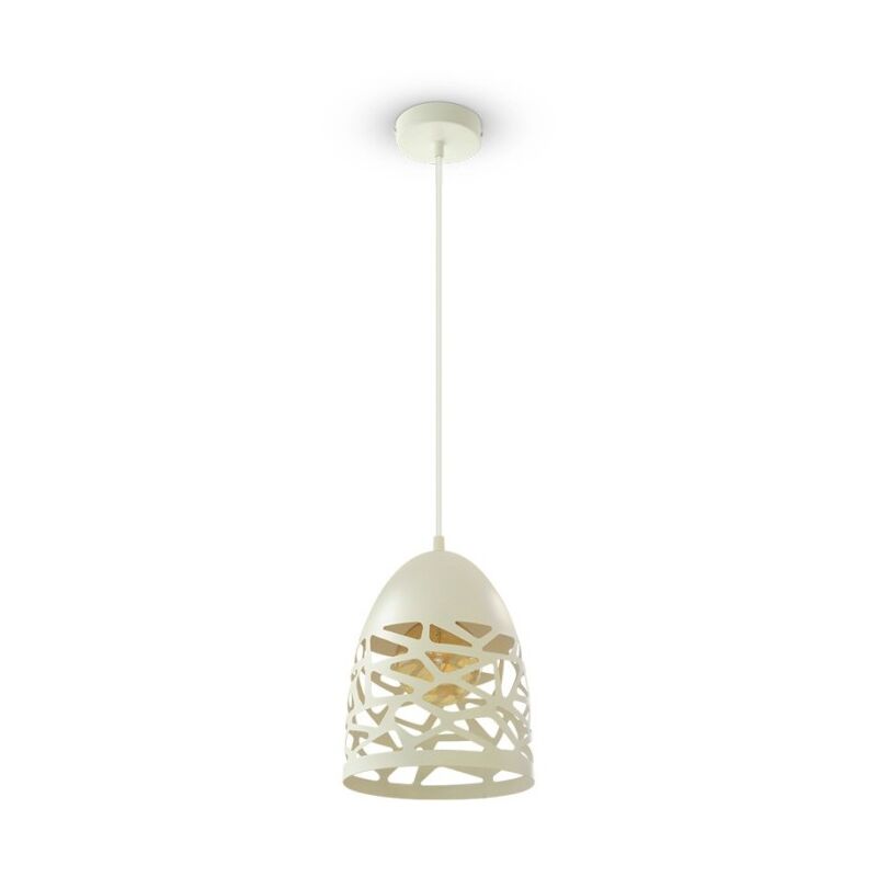 

Soporte colgante E27 MESH Metal Blanc Diám 200