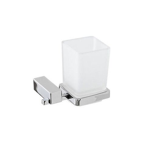 Soporte cromado para cepillos de dientes Unica