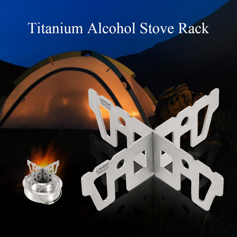 

Soporte cruzado para estufa de alcohol de titanio soporte para estufa para acampar al aire libre,Estilo 1 - Lixada