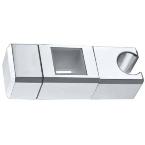 Soporte cuadrado con un diseño regulable de ducha fabricado en abs de acabado cromado de Imex