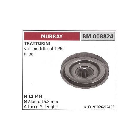 Soporte cubo cuchilla tractor cortacésped cortacésped desde 1990 murray 008824