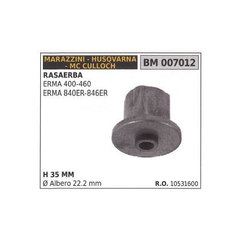 Soporte cubo portacuchillas para cortacésped HUSQVARNA ERMA 400 460 007012