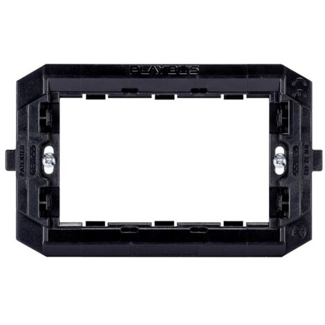 Soporte de 3 plazas Gewiss Playbus GW32403