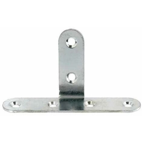 soporte de acero galvanizado Vynex Gris 80 mm - Gris