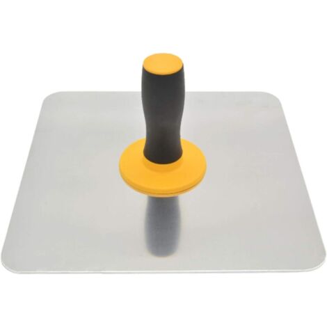 Soporte de aluminio para paneles de yeso con agarre suave - Herramienta de enlucido para cemento, mortero y paneles de yeso