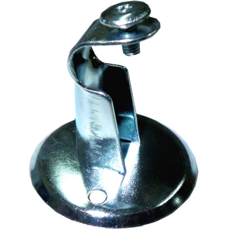 Soporte de barra 1212 para techo cromado 1201201