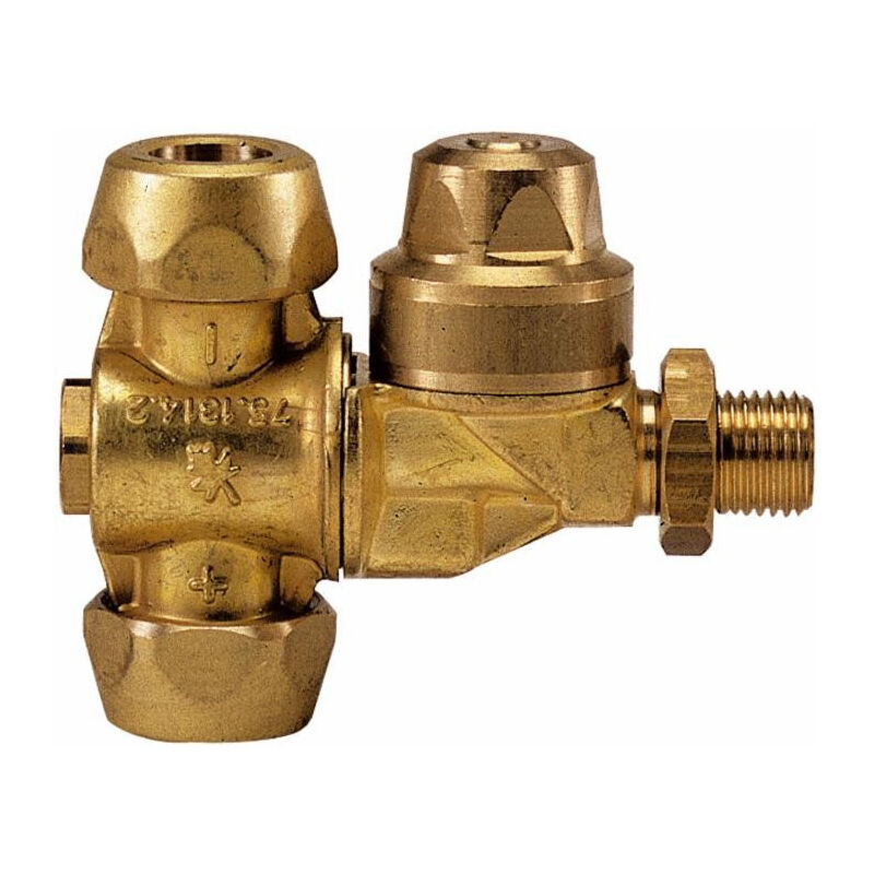 

Soporte de boquilla de latón M65 A prueba de goteo G 1/4 M- 2 salidas - Braglia