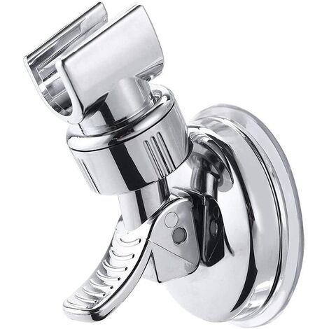 Soporte de Ducha de Mano 1/2 Soporte de Ducha de Mano Ajustable Pulgada Soporte de Cabezal de Ducha Adhesivo Fuerte Sin Perforación soporte de ducha de montaje en pared Para el Baño 