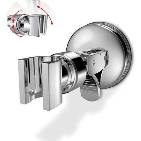 Soporte de cabezal de ducha ajustable, soporte de pared de ducha extraíble, soporte de cabezal de ducha con ventosa, reutilizable, sin perforaciones, impermeable