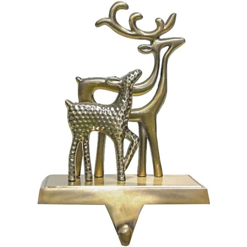 

Soporte de calcetín de hierro fundido de metal 3D vintage para corona, muñeco de nieve, árboles de Navidad, alce, copo de nieve, gancho de puerta,