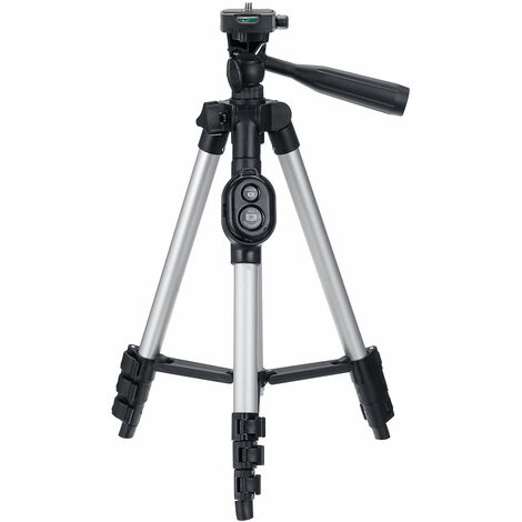 DRILLPRO Soporte de cámara de teléfono con control remoto bluetooth de trípode largo estándar 20 x 34 cm LAVENTE
