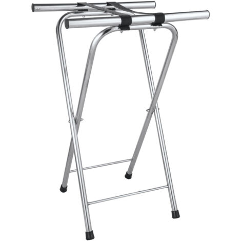 Soporte de camarero, base de acero, para bandejas plegables - Hendi 810507