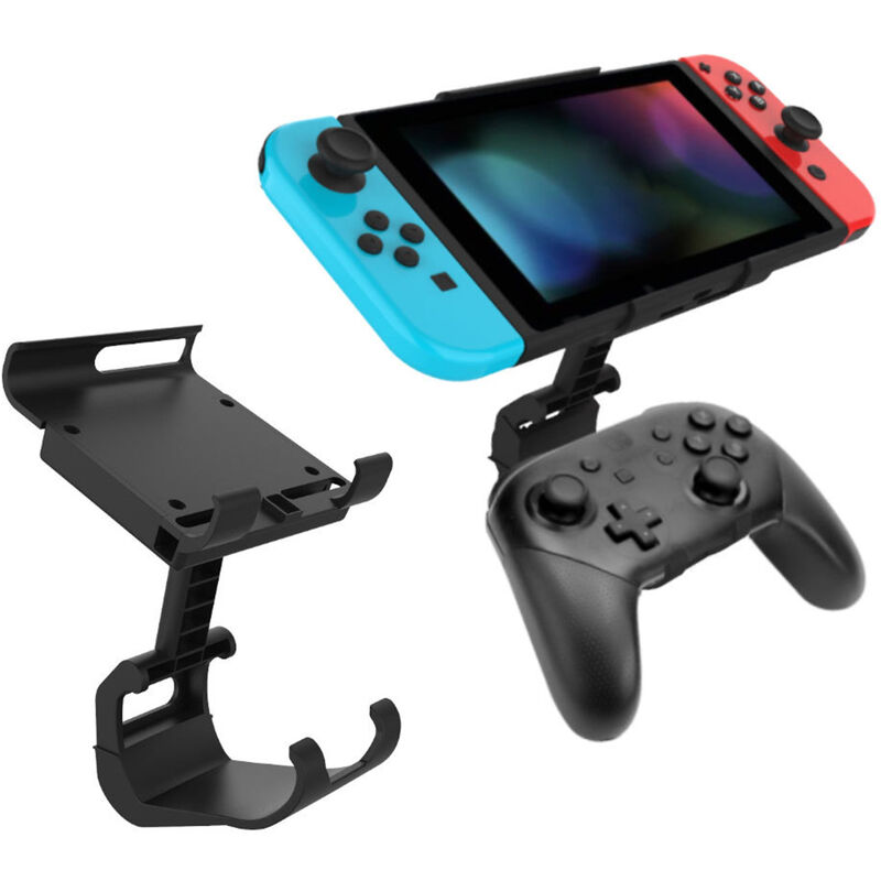 

Soporte de clip de montaje para controlador de juego Compatible con el soporte de gamepad de controlador Pro de Nintendo Switch para accesorio de