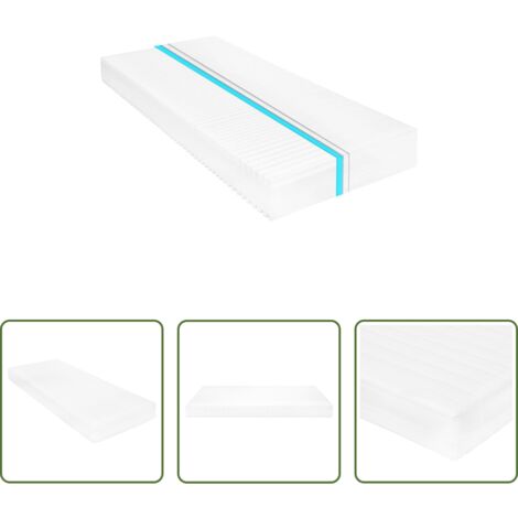 Soporte de columna -  Colchón 7 zonas espuma de PU 16 cm H2 H3 90x200 cm