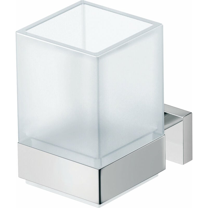 

Soporte de cristal cuadrado Duravit con cristal, mate, cromado - 0099511000