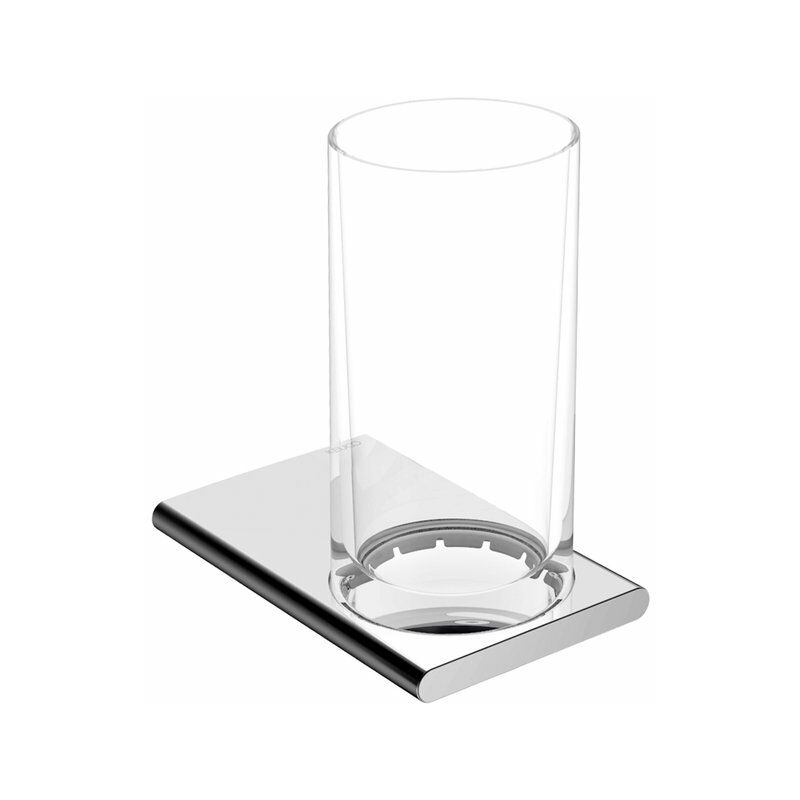 

Soporte de cristal Keuco Edition 400 11550, completo con cristal, cromado - 11550019000