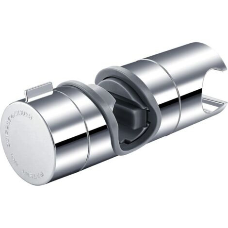 Soporte de ducha ajustable 360°, soporte para cabezal de ducha con circunferencia de 19-25 mm, ABS cromado para baño