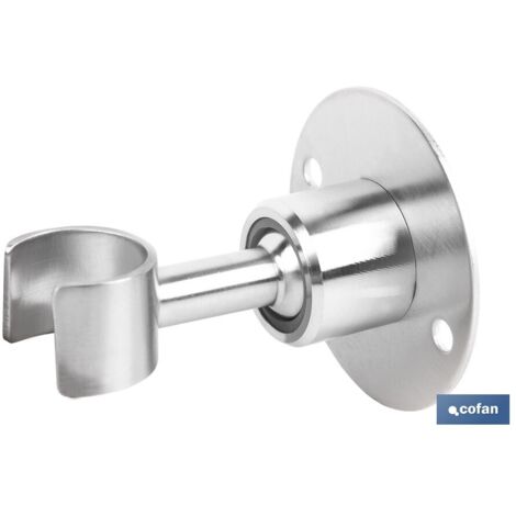 SOPORTE DE DUCHA PARA PARED ACERO INOXIDABLE  304