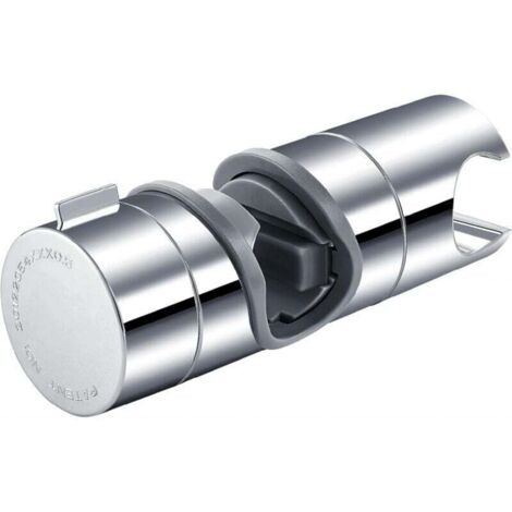 Soporte de ducha Ulisem360° - Cabezal de ducha de mano ajustable de 19-25 mm de circunferencia, ABS cromado para baño