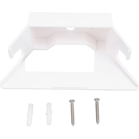 Soporte de estabilidad para montaje en pared de enrutador, soporte protector para enrutador con kit de montaje de tornillos para enrutadores WiFi Starlink Mesh V2