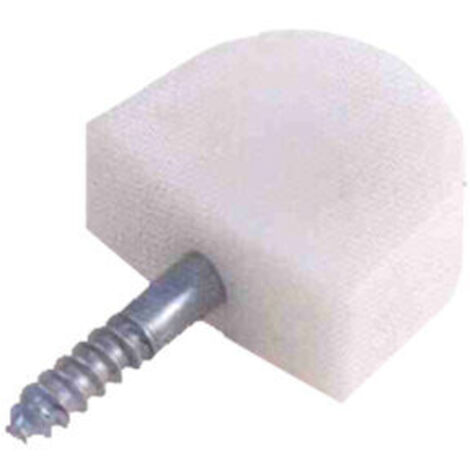 Soporte de Estante Tornillo Pequeño Blanco A133