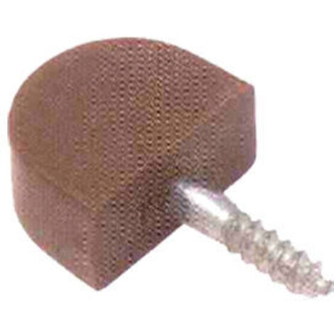 Soporte de estante tornillo pequeño marrón