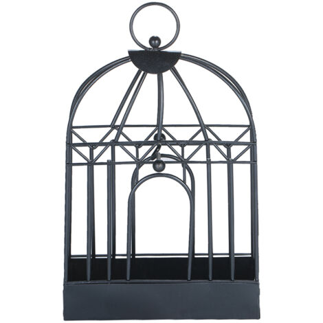 Soporte de hierro con forma de jaula para pájaros, ideal para espirales antimosquitos, quemadores de incienso y repelentes de mosquitos, perfecto para el hogar, la sala de estar, el dormitorio o el ho
