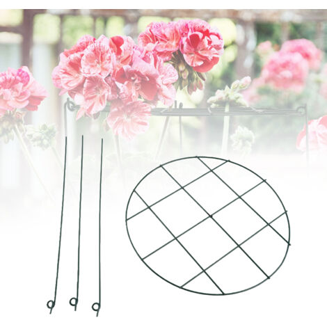 Soporte de hierro para plantas, 35 × 45 cm  Jaula para plántulas  Invernadero para fresas