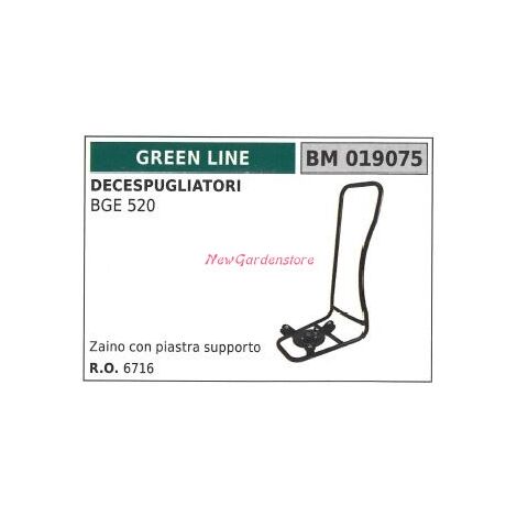 Soporte de la placa trasera GREENLINE desbrozadora BGE 520 019075