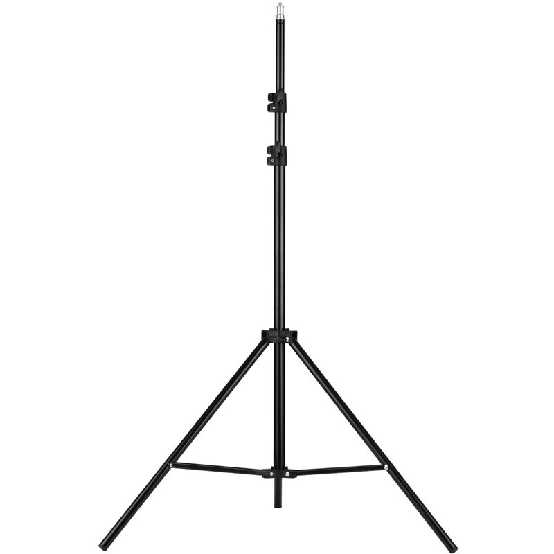 

Soporte de luz de tripode de metal ajustable Max. Altura 1.6M / 5.2ft con tornillo de 1/4 de pulgada para estudio de fotografia Luz de video LED Luz