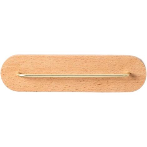Soporte de madera para filtros de café - Accesorios para café - Filtros de café - Soporte para bolsas de filtro de café - Montaje en pared - Soporte para bolsas de filtro de café - Madera de haya - Co