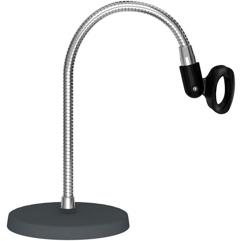 

Soporte de micrófono flexible de escritorio - Negro - Vidaxl