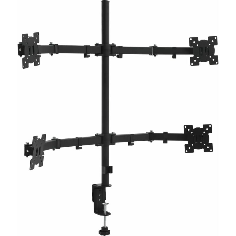 

Soporte de monitor para escritorio con 4 brazos 13"-23